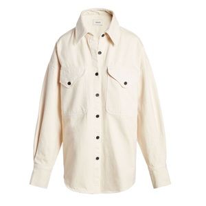 Khaite Birdie Oversized Denim Shirt